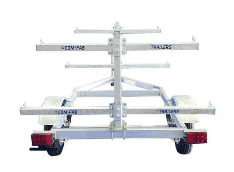 Com-Fab Galvanized Kayak & Canoe Trailer