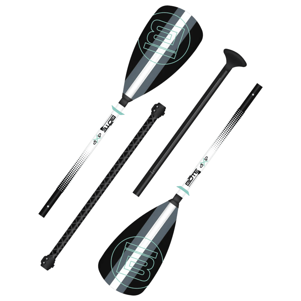 4 - PIECE HYBRID ADJUSTABLE FIBERGLASS PADDLE, , Festive Water Paddlesports, at Festive Water Paddlesports