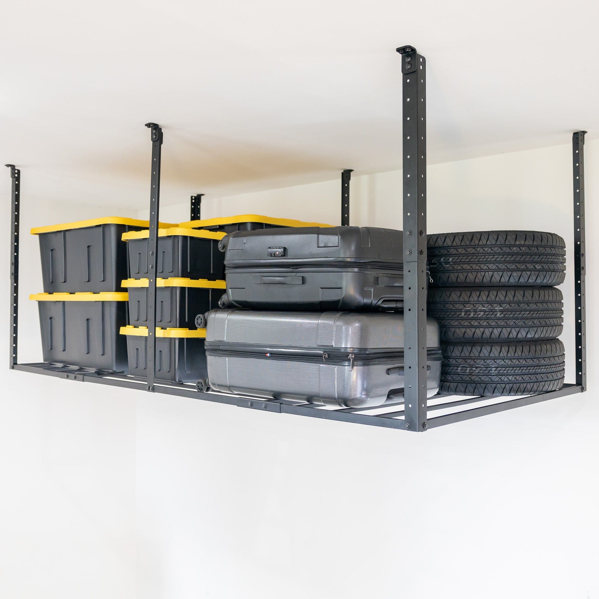 4' x 8' Faber Overhead Garage Shelving | Holds 700 lbs, Ceiling, StoreYourBoard, , , at Festive Water Paddlesports
