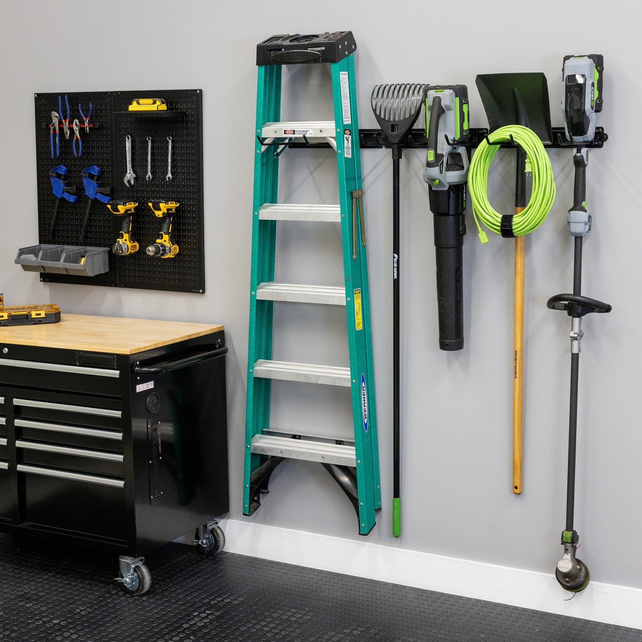 48" Modular Multi - Use Adjustable Garage Organizer | Holds 450 lbs, Wall Mounted, StoreYourBoard, , , at Festive Water Paddlesports