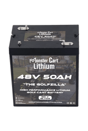 48V 50AH - "THE GOLFZILLA" - BLUETOOTH HIGH PERFORMANCE LITHIUM GOLF CART BATTERY - GC2 GROUP, , Monster Marine Lithium, at Festive Water Paddlesports