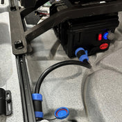 5 Circuit Heavy Duty, Waterproof, Quick Disconnect Jumper Kit - Panel Mount and Dual Plug Jumper Harness (YP - QD5X - 18K), Electronics, Yak Power, , , at Festive Water Paddlesports