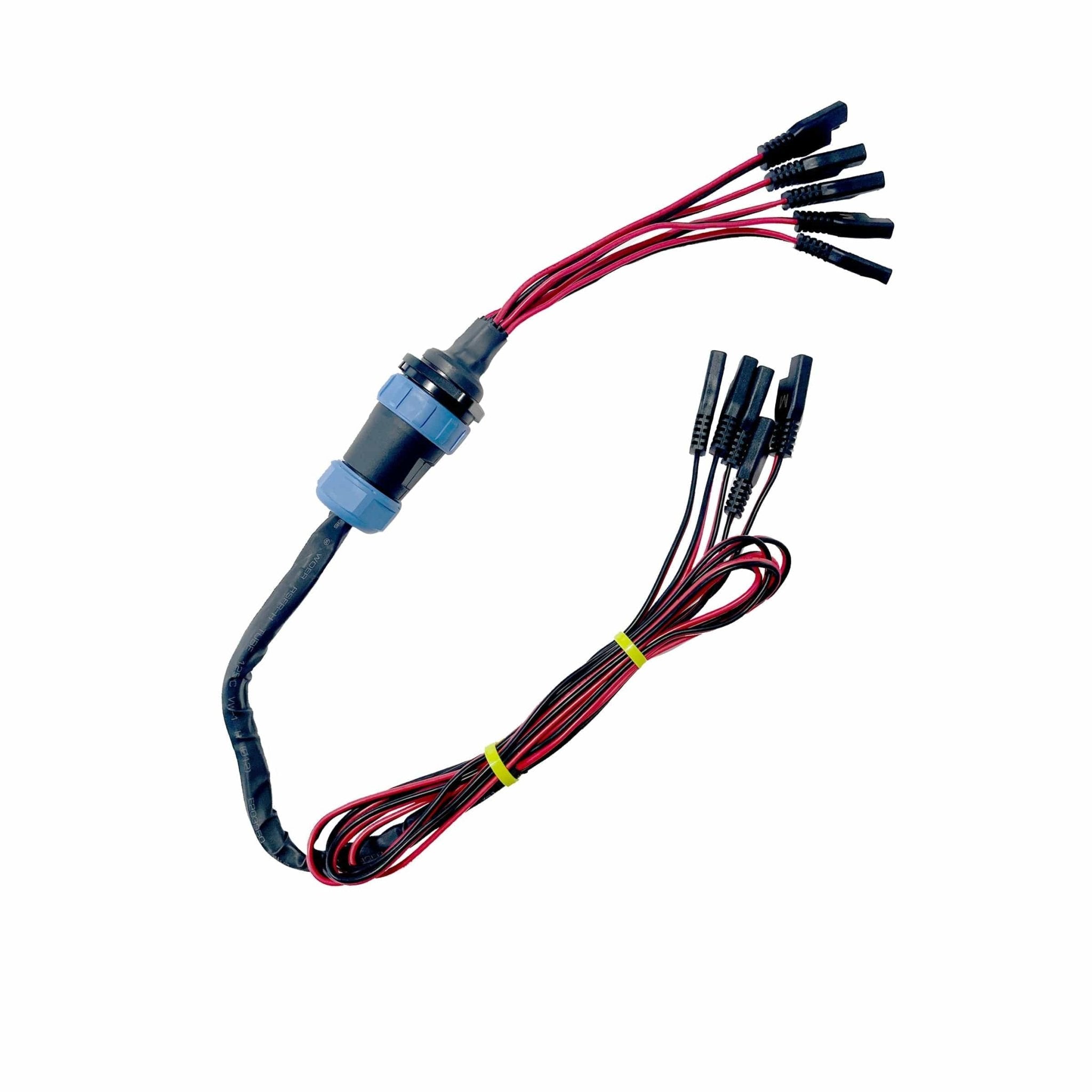 5 Circuit Heavy Duty, Waterproof, Quick Disconnect Kit - Panel Mount and Harness (YP - QD5), Electronics, Yak Power, , , at Festive Water Paddlesports