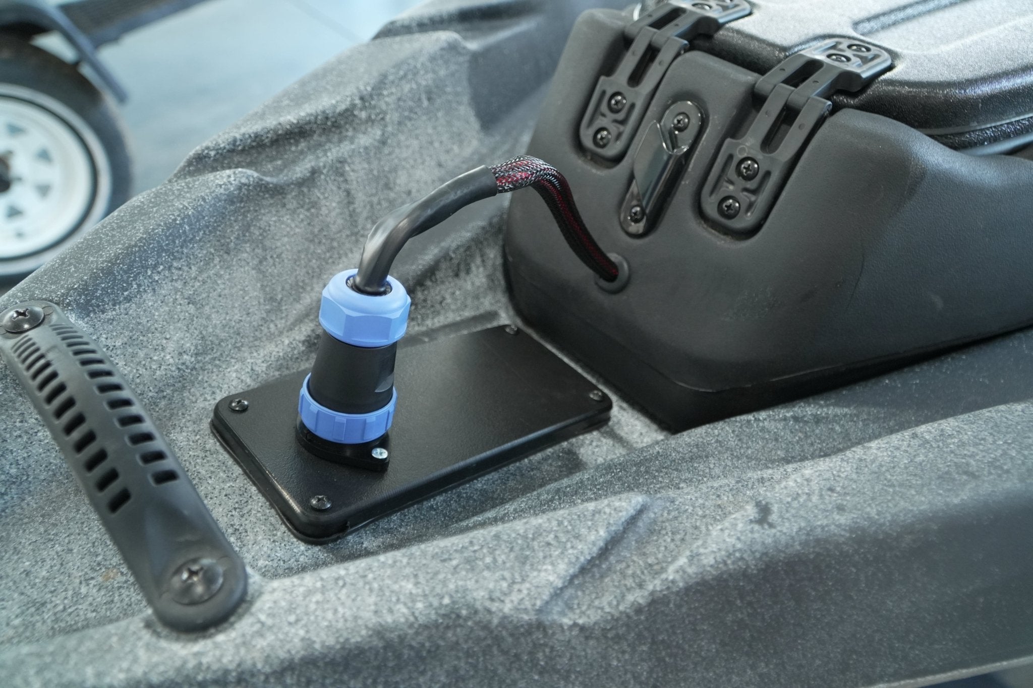 5 Circuit Heavy Duty, Waterproof, Quick Disconnect Kit - Panel Mount and Harness (YP - QD5), Electronics, Yak Power, , , at Festive Water Paddlesports