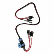 5 Circuit Heavy Duty, Waterproof, Quick Disconnect Kit - Panel Mount and Harness (YP - QD5), Electronics, Yak Power, , , at Festive Water Paddlesports