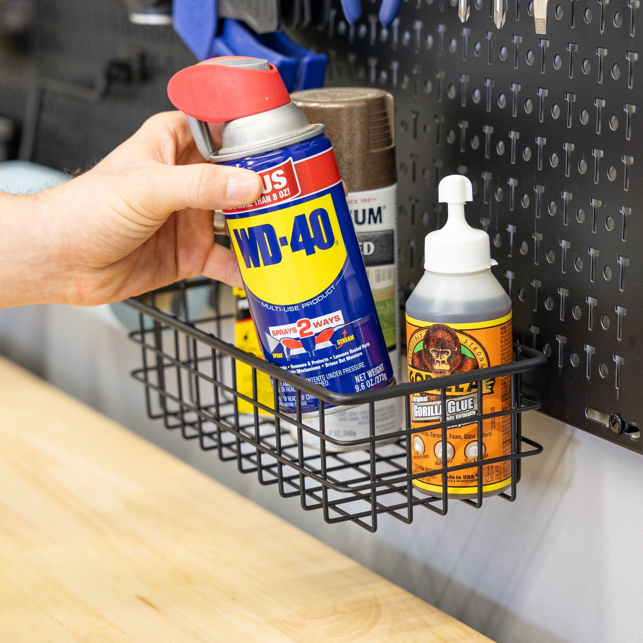 51" x 32" Pegboard |20 Attachments, Wall Mounted, StoreYourBoard, , , at Festive Water Paddlesports