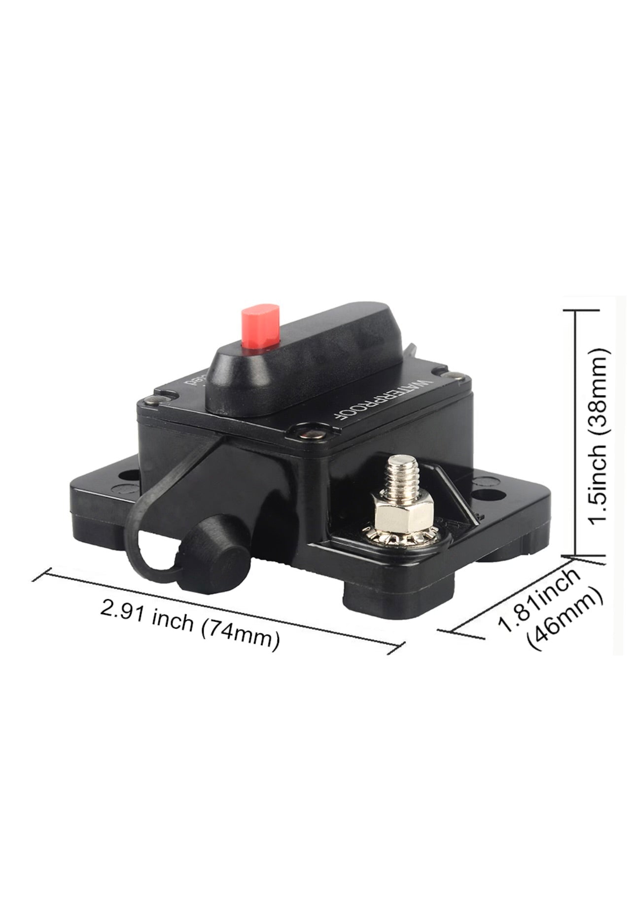 60A Circuit Breaker, Accessories, Monster Marine Lithium, at Festive Water Paddlesports