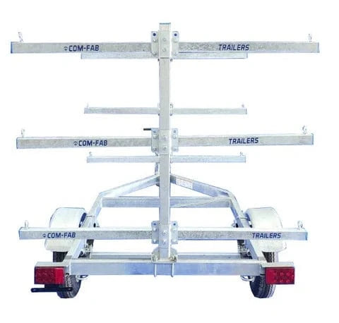 Com-Fab Galvanized Kayak & Canoe Trailer