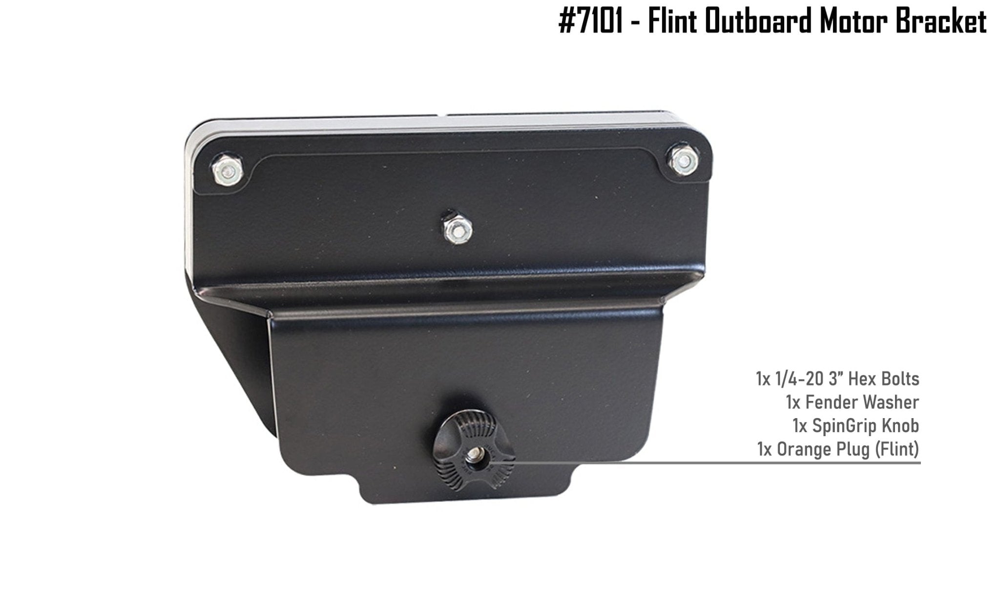 7101 - Outboard Motor Mount - Flint, , NuCanoe Inc, , , at Festive Water Paddlesports