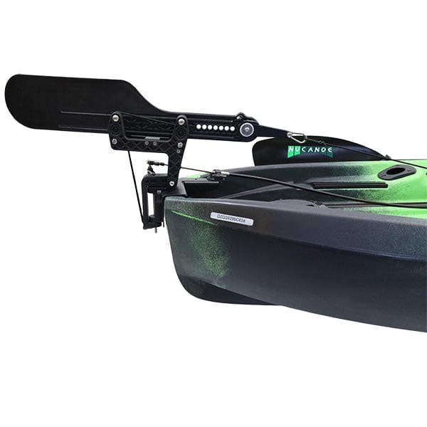 7202 - QC Rudder System - HAND Steer - Flint, , NuCanoe Inc, , , at Festive Water Paddlesports