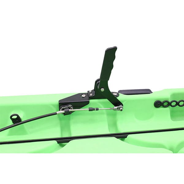 7202 - QC Rudder System - HAND Steer - Flint, , NuCanoe Inc, , , at Festive Water Paddlesports
