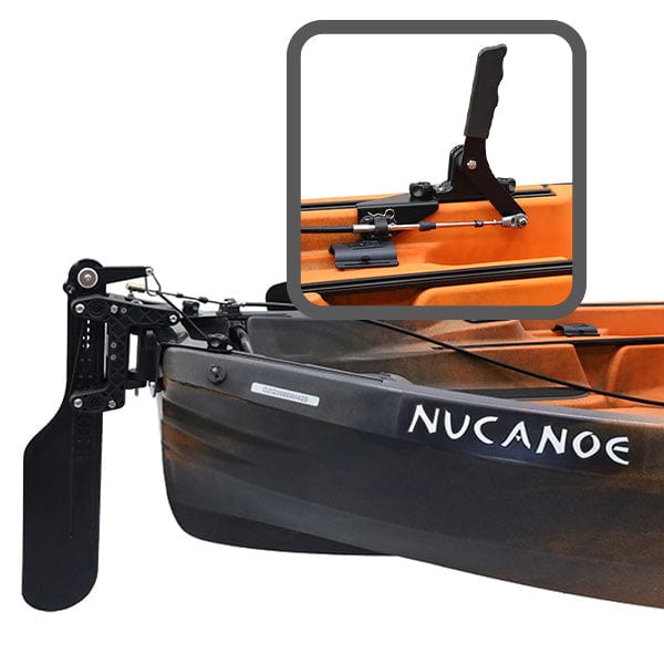 7205 - QC Rudder System - HAND Steer - U10, , NuCanoe Inc, , , at Festive Water Paddlesports