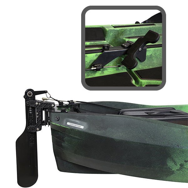 7218 - QC Rudder System - FOOT Steer - UMAX, , NuCanoe Inc, at Festive Water Paddlesports