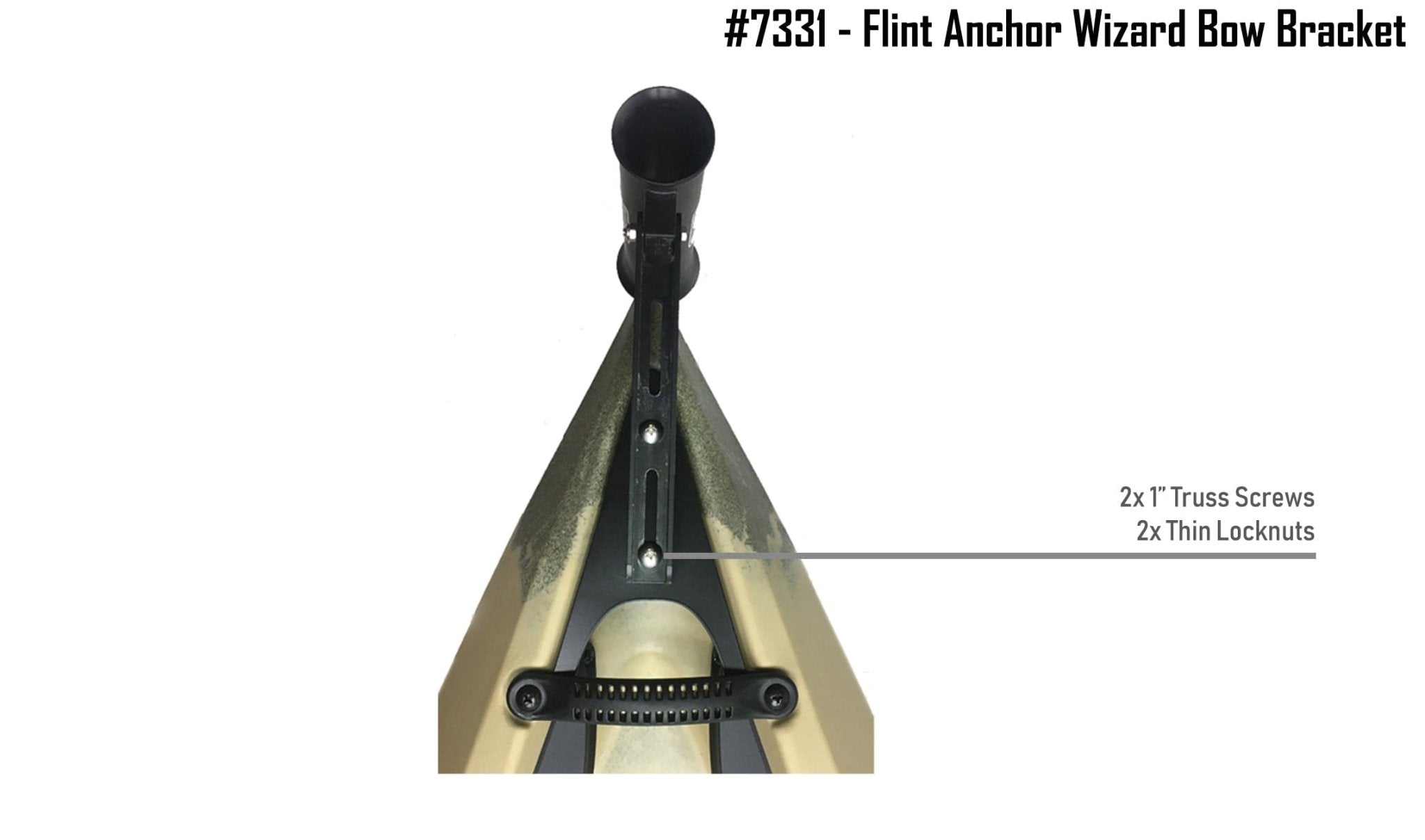 7331 - Anchor Wizard Bracket - Flint, , NuCanoe Inc, , , at Festive Water Paddlesports