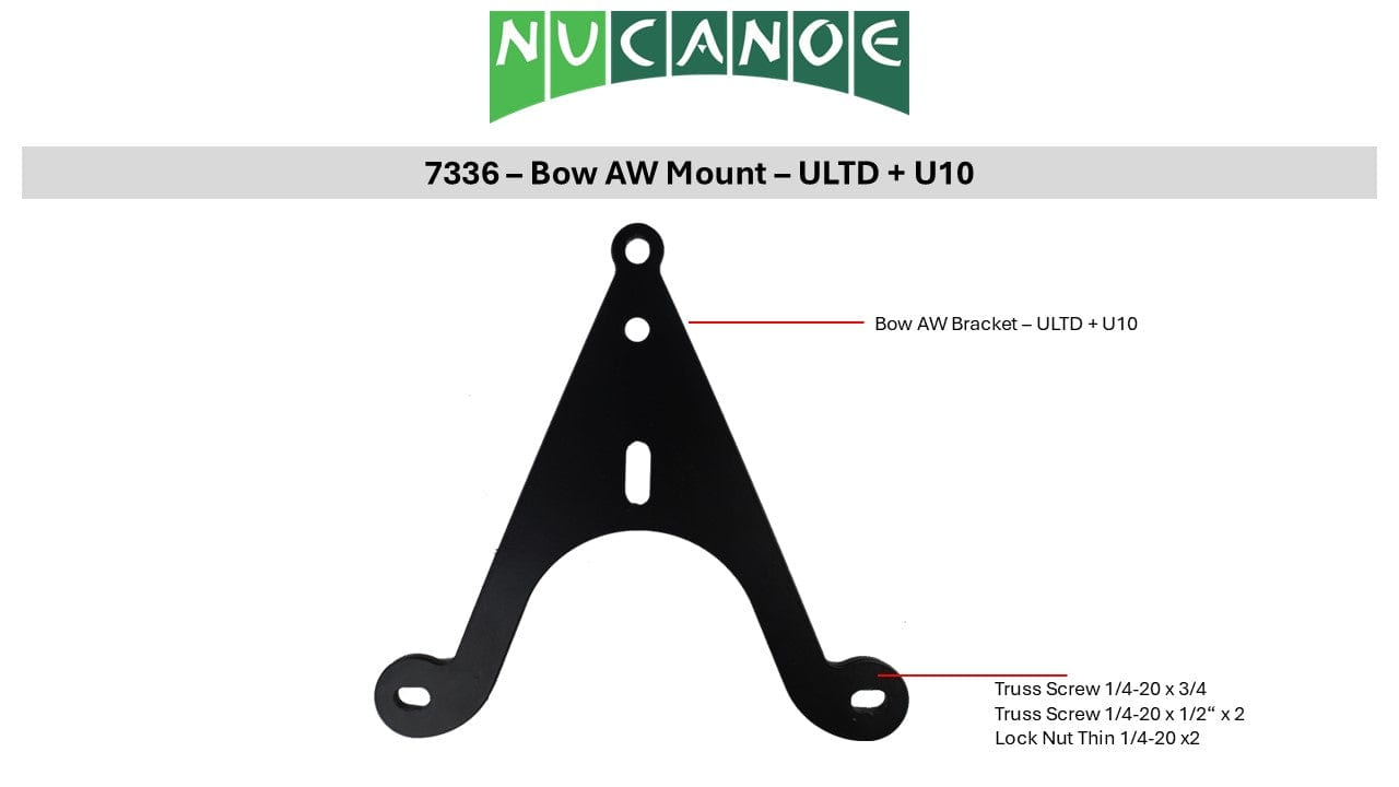 7336 - Anchor Wizard Bracket - ULTD + U10, , NuCanoe Inc, , , at Festive Water Paddlesports