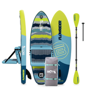 BOTE Kids FlowRider Aero 8′ Native Rips Hybrid Inflatable Paddle Board