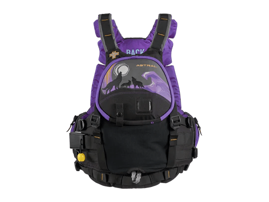 Astral Designs GreenJacket LE Rescue Lifejacket (PFD)Limited Addition Demshitz Purple