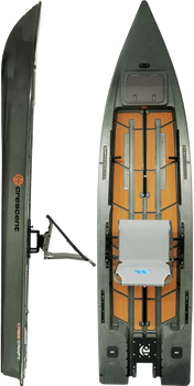 Crescent CresCraft Power Yak Fishing Kayak
