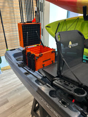 Consignment Native Watercraft Titan X 12.5 Propel Fishing Kayak with Motor, Batteries, Fish Finder, and more (USED)