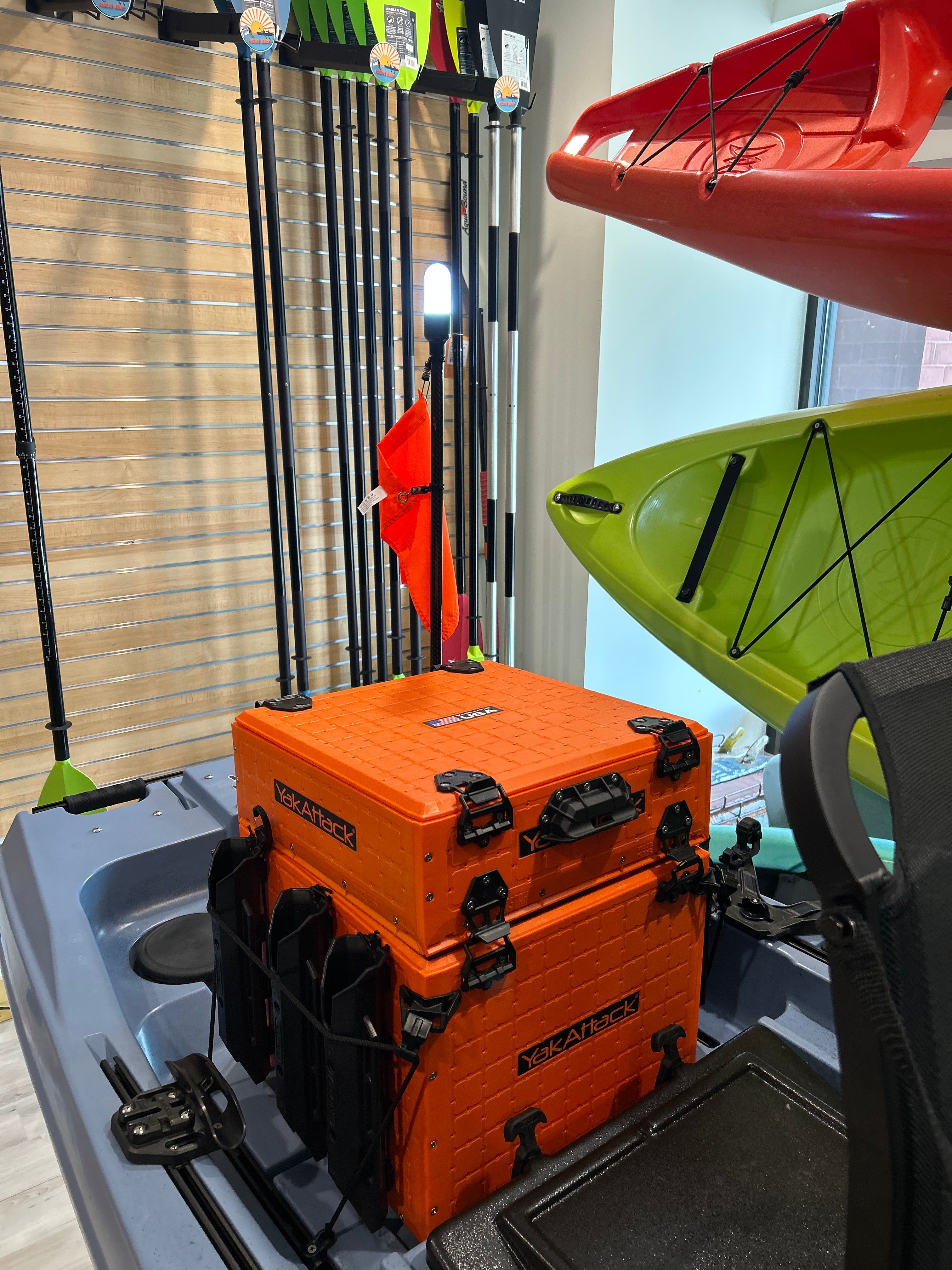 Consignment Native Watercraft Titan X 12.5 Propel Fishing Kayak with Motor, Batteries, Fish Finder, and more (USED)