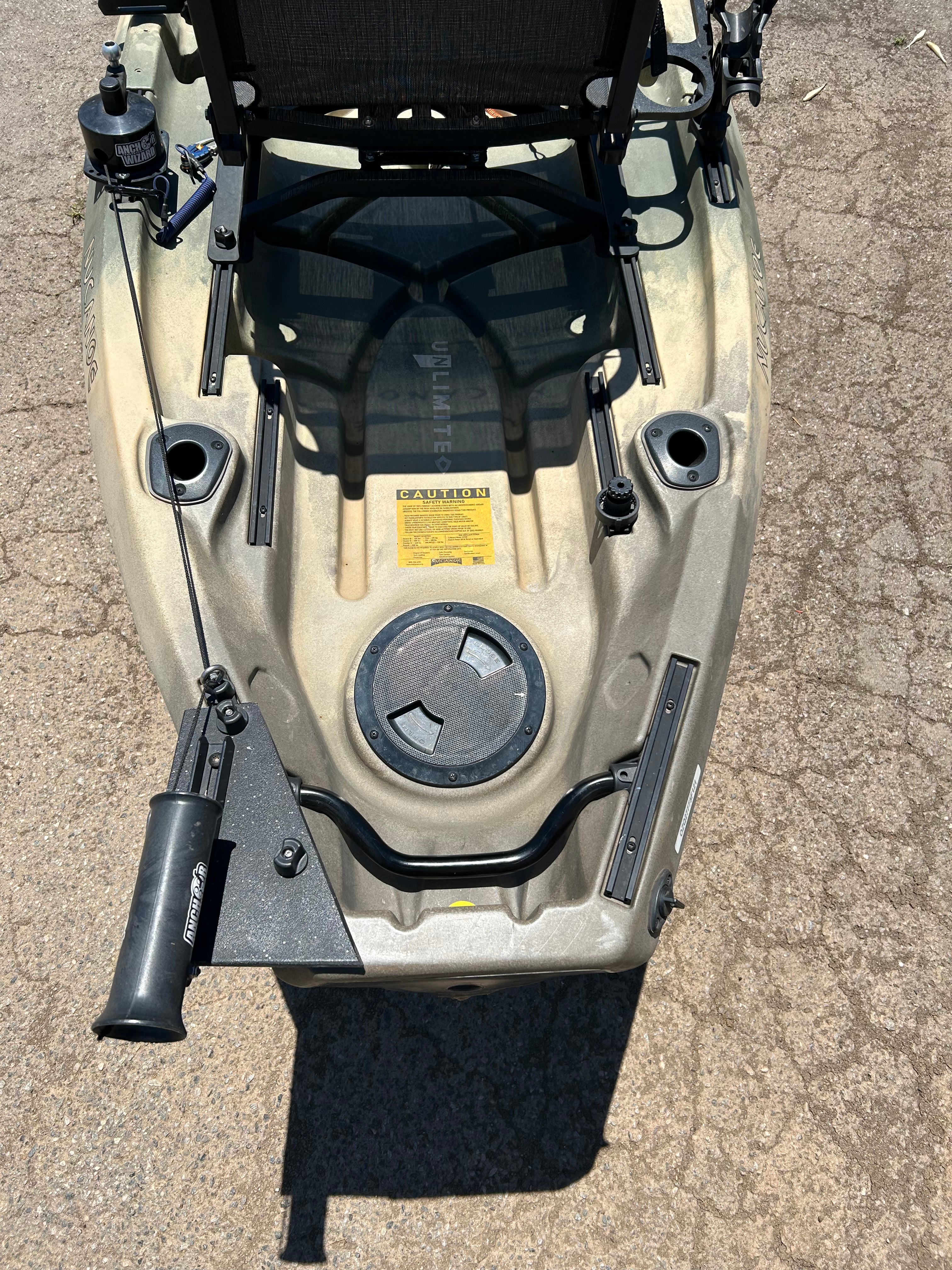 Fully Rigged NuCanoe Unlimited Fishing Kayak (USED)