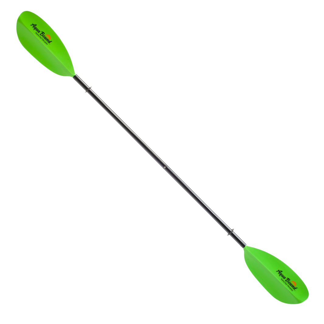 Manta Ray Fiberglass 2-Piece Snap-Button Kayak Paddle