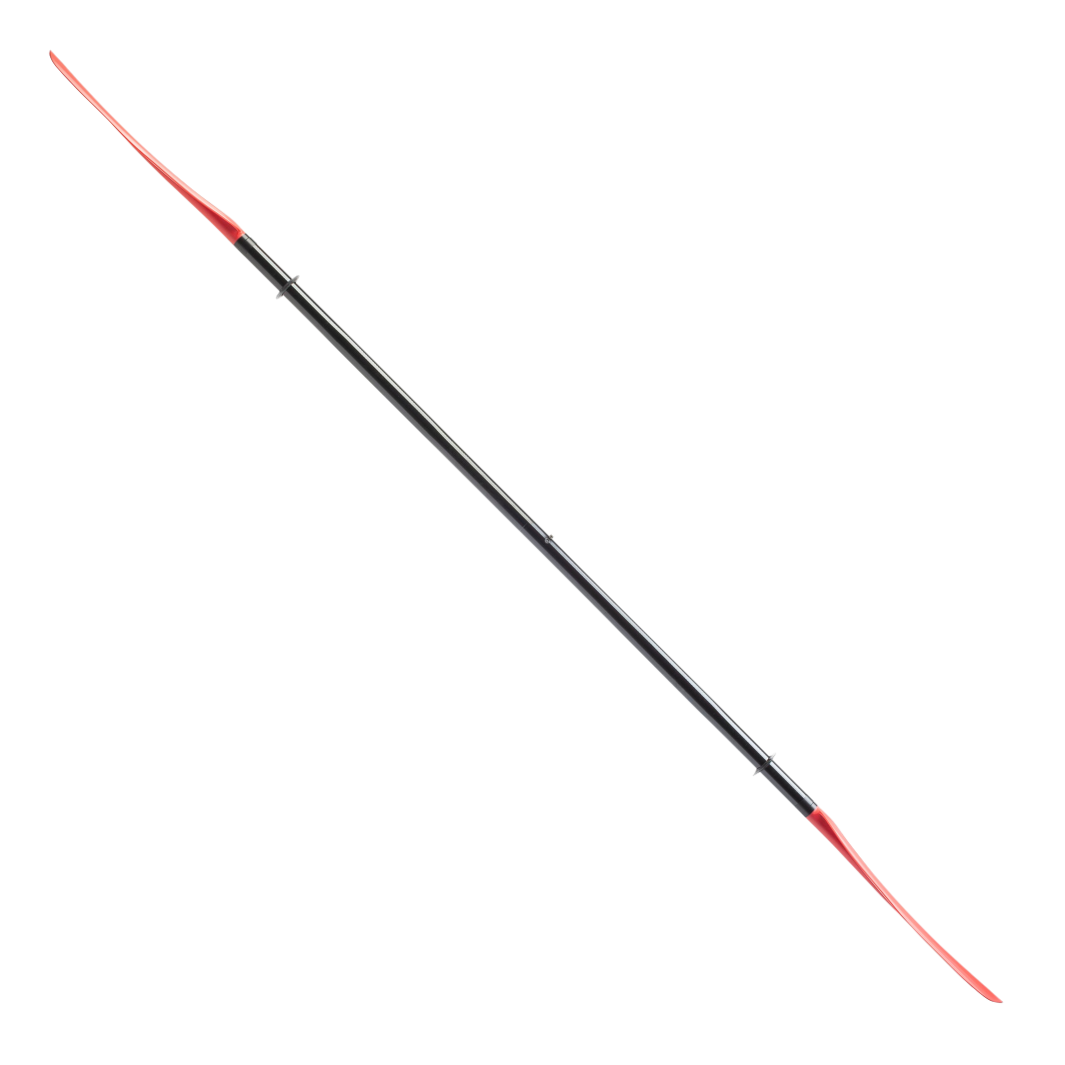Manta Ray Fiberglass 2-Piece Snap-Button Kayak Paddle