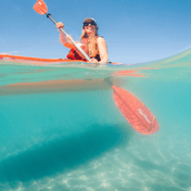 Manta Ray Hybrid 4-Piece Posi-Lok™ Kayak Paddle