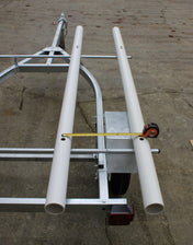 Right On  Kayak Trailer Bunks - DIY PVC tube Kit