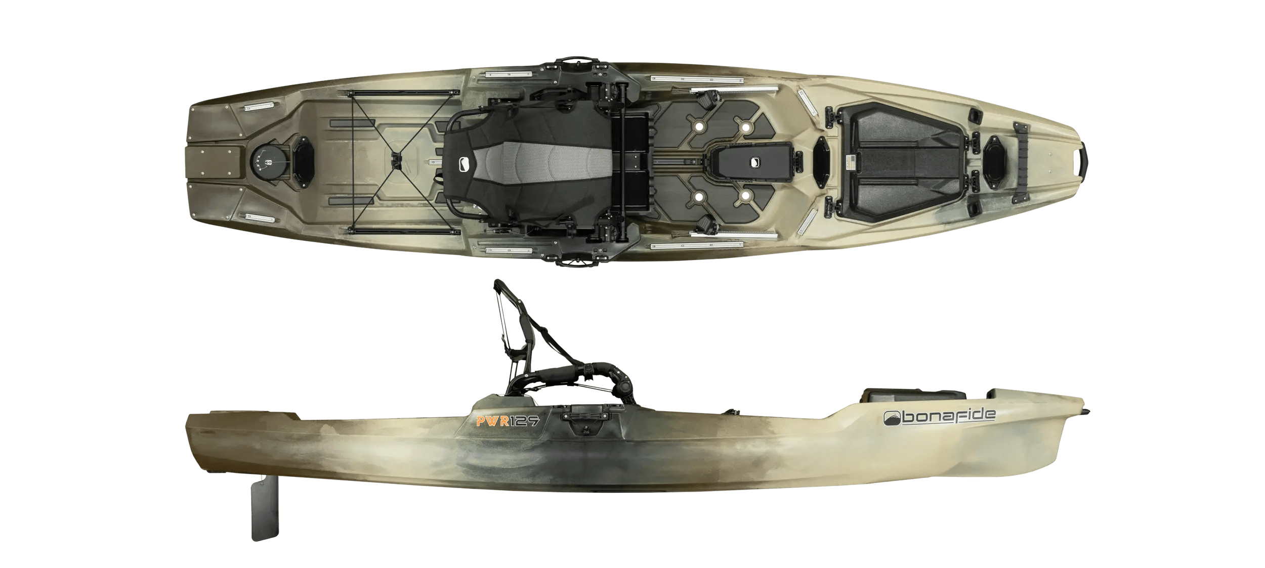 Bonafide PWR 129 Fishing Kayak