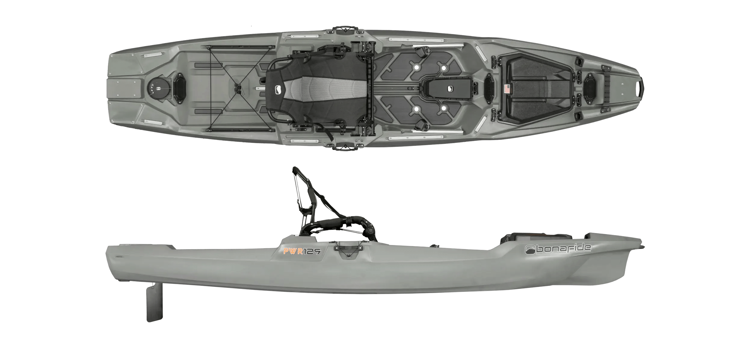 Bonafide PWR 129 Fishing Kayak