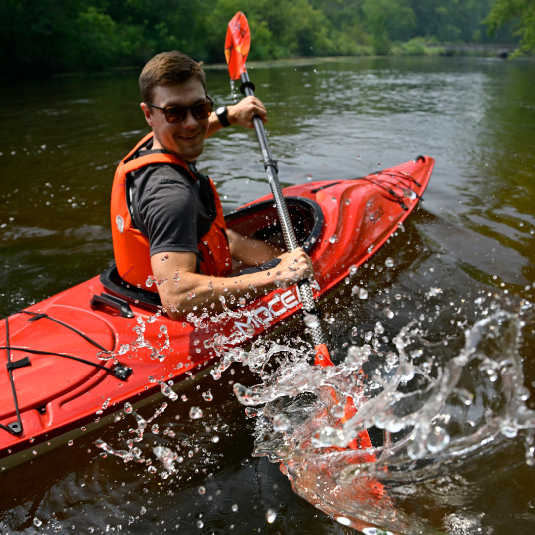 Tango Fiberglass 2-Piece Versa-Lok Straight Shaft Kayak Paddle