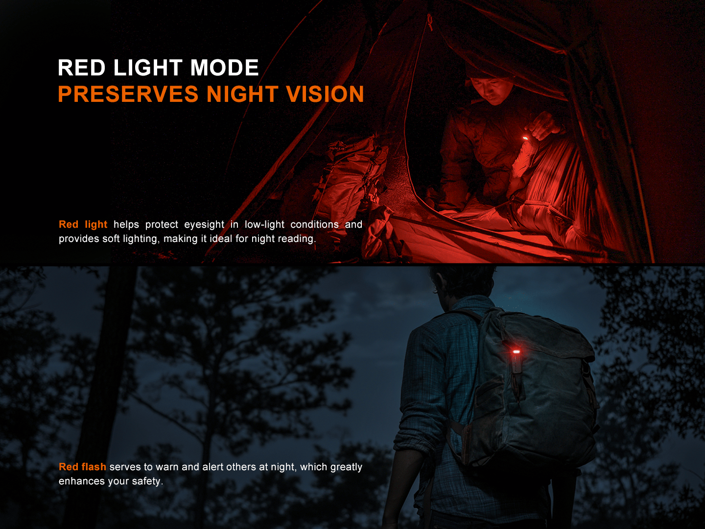 Fenix SW05R Multipurpose Clip-On Light with Red or UV Output