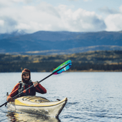 Tango Fiberglass 4-Piece Straight Shaft Kayak Paddle