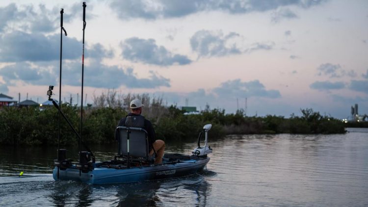 man in native titan nx kayak