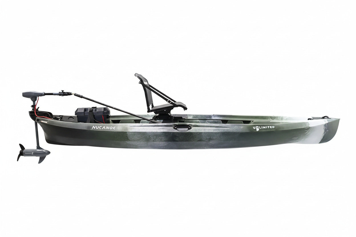 NuCanoe Unlimited & U10 Tiller Steer Motor Build Kit