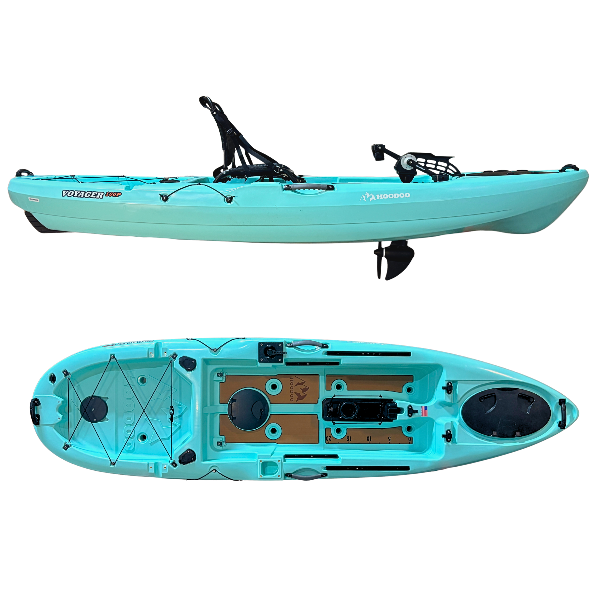 Hoodoo Voyager 100P Pedal Drive Kayak