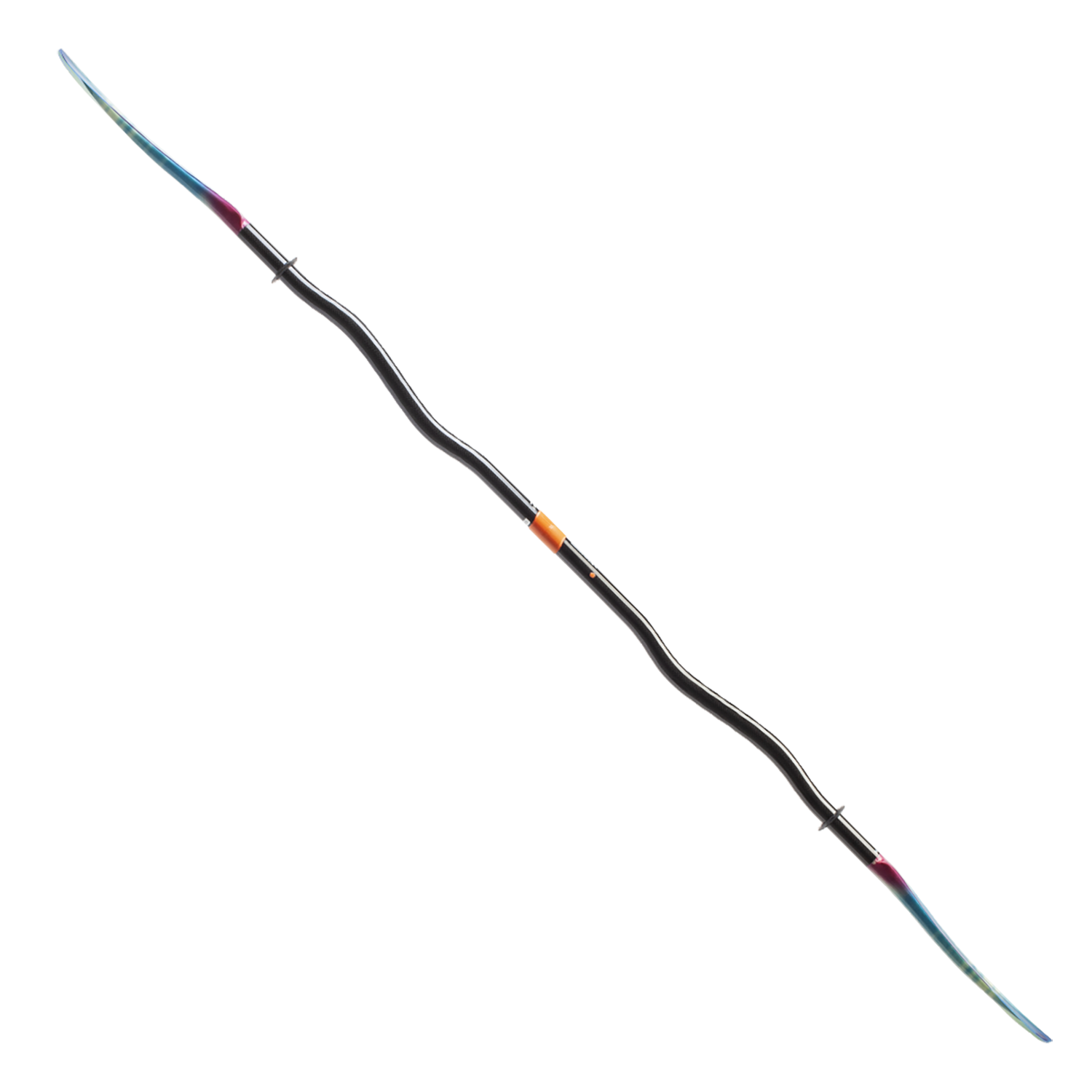 Whiskey Fiberglass 2-Piece Bent Shaft Kayak Paddle