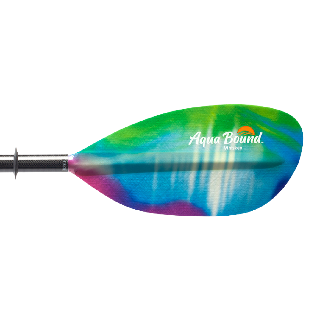 Whiskey Fiberglass 2-Piece Bent Shaft Kayak Paddle