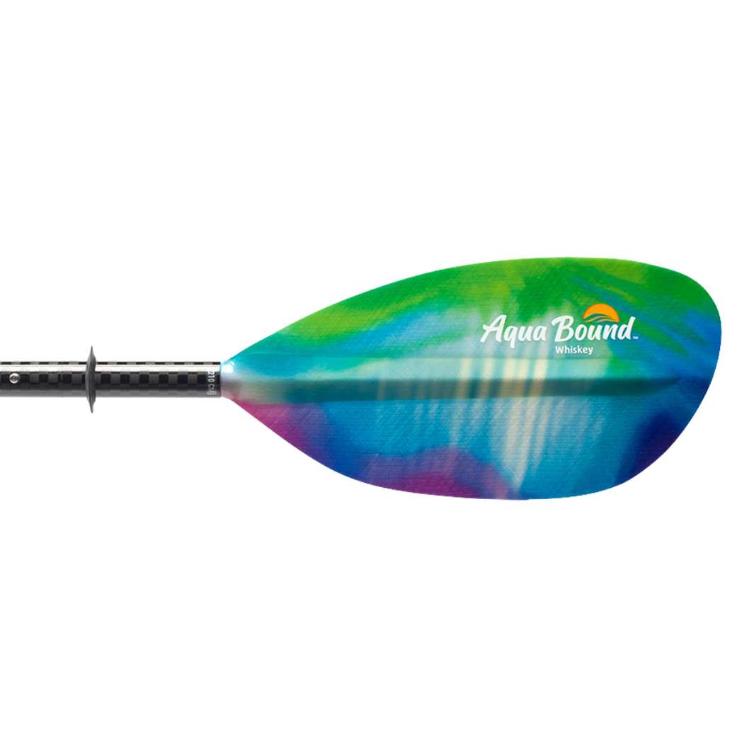 Whiskey Fiberglass 4-Piece Straight Shaft Kayak Paddle
