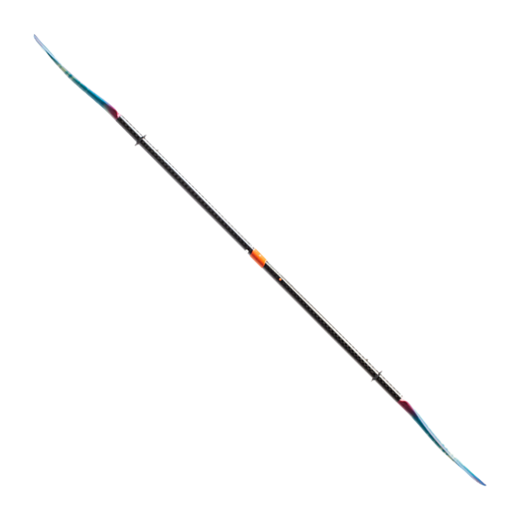 Whiskey Fiberglass 4-Piece Straight Shaft Kayak Paddle
