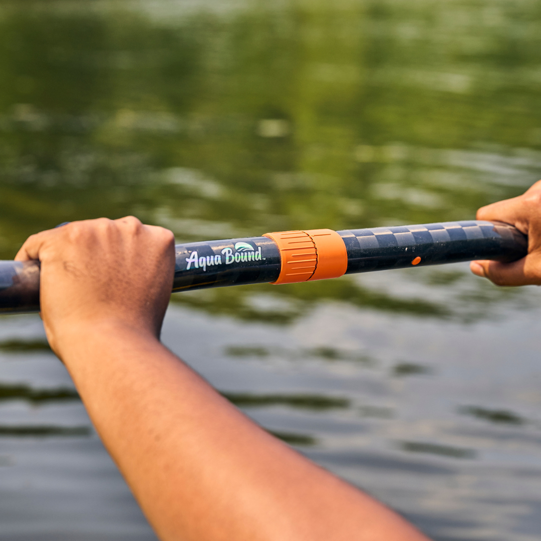 Whiskey Fiberglass 4-Piece Straight Shaft Kayak Paddle
