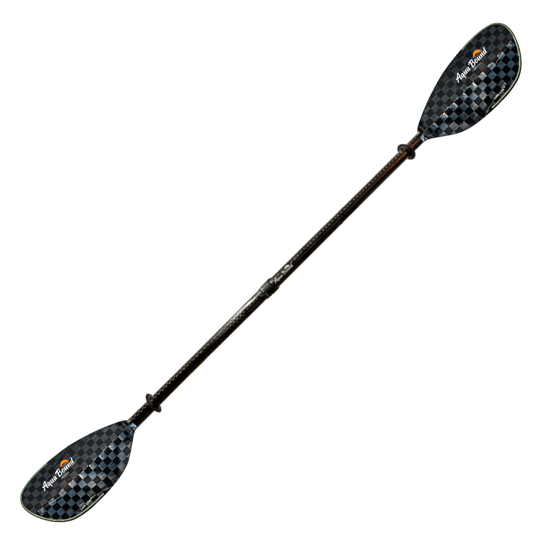 Whiskey Carbon 2-Piece Versa-Lok Straight Shaft Kayak Paddle