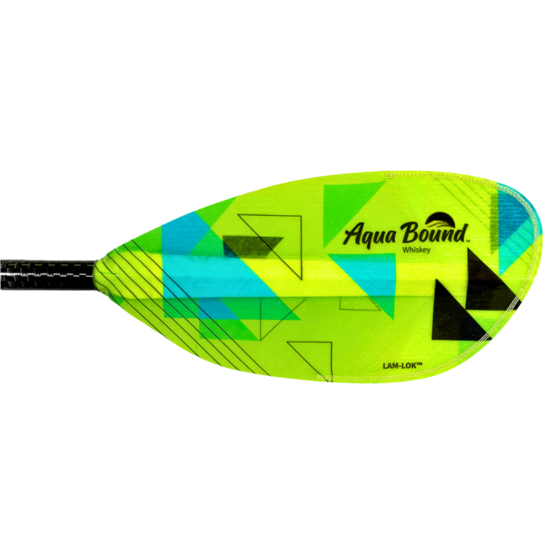 Whiskey Fiberglass 2-Piece Bent Shaft Kayak Paddle