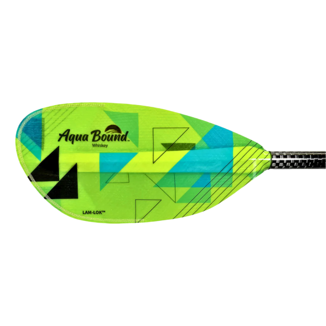 Whiskey Fiberglass 2-Piece Bent Shaft Kayak Paddle