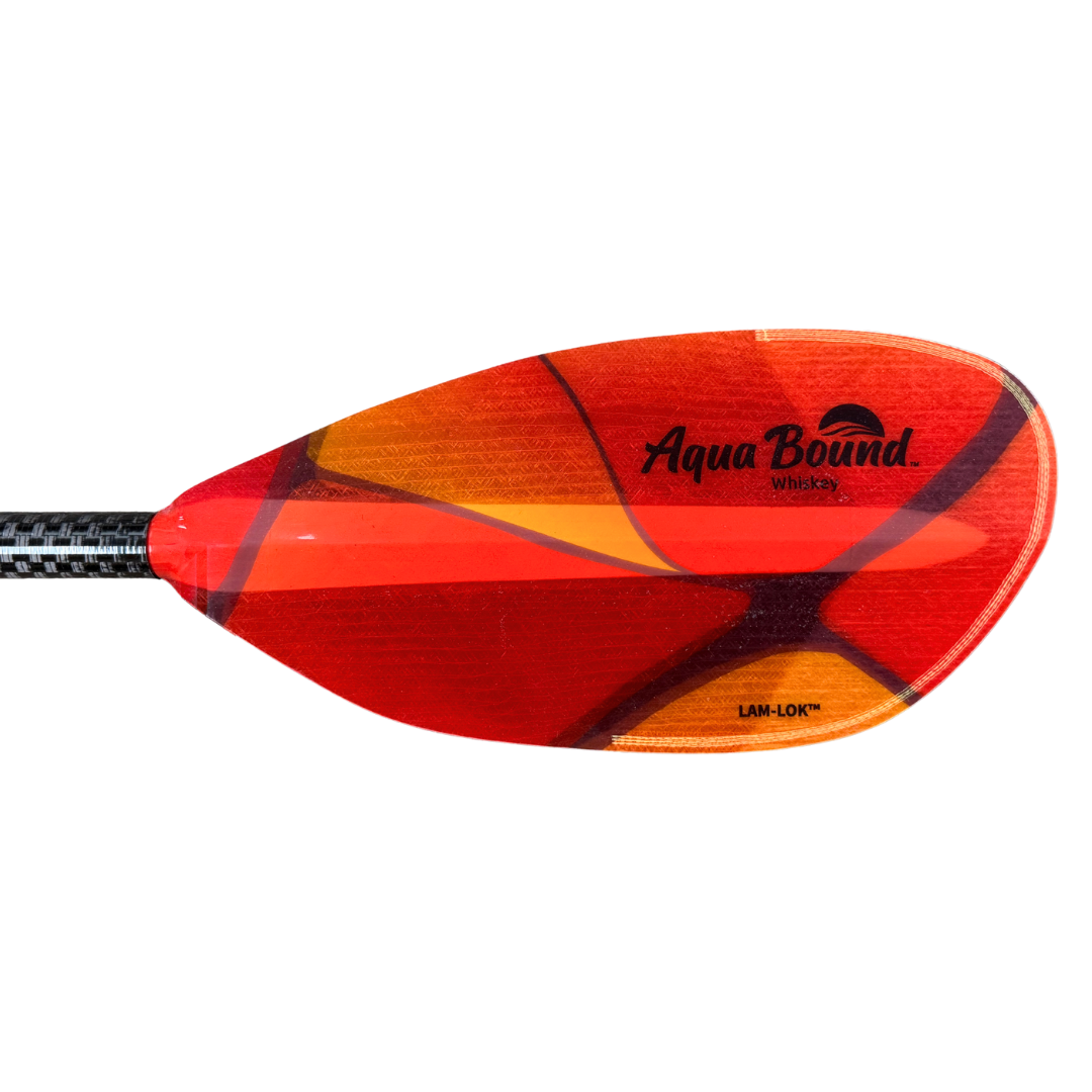 Whiskey Fiberglass 2-Piece Versa-Lok Straight Shaft Kayak Paddle