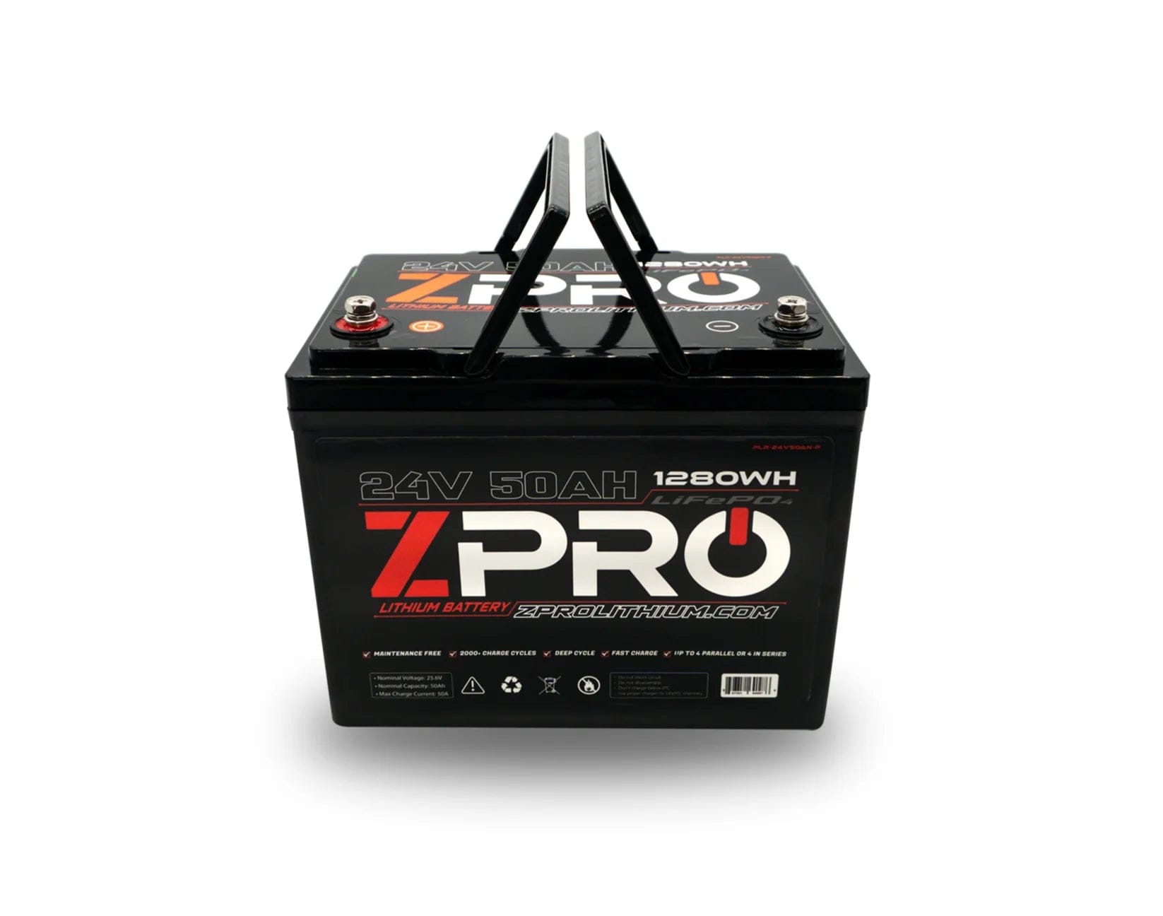 Zpro 24v 50ah Lithium Battery