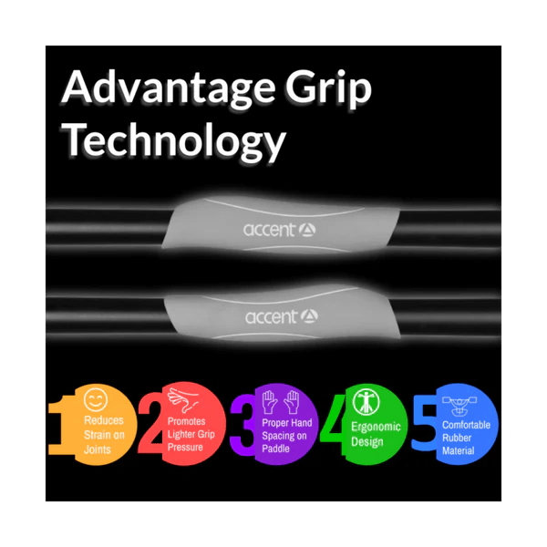 Accent Energy Carbon 2 piece Paddle, Recreation Paddle, Accent Paddles, , , at Festive Water Paddlesports