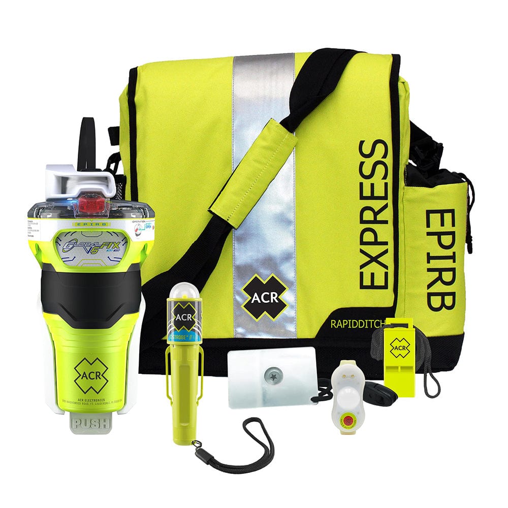 ACR GlobalFix V6 EPIRB Survival Kit [2382], EPIRBs, ACR Electronics, , , at Festive Water Paddlesports