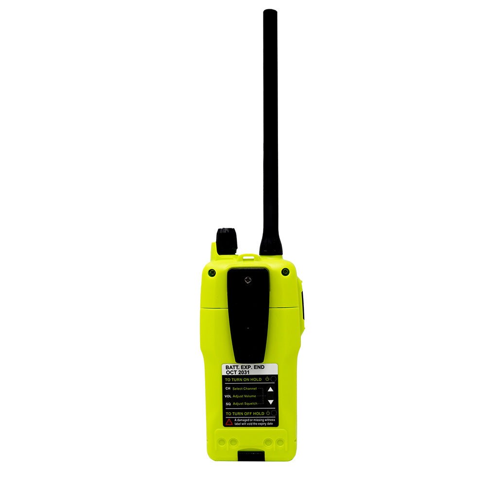 ACR SR303 Survival Radio Kit VHF Multi - Channel GMDSS/FCC/MED w/Replaceable Lithium Ion Battery [4587], VHF - Handheld, ACR Electronics, at Festive Water Paddlesports